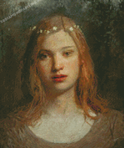 Girl By Charles Weed Diamond Painting