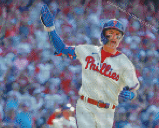 Phillies Baseball Diamond Painting