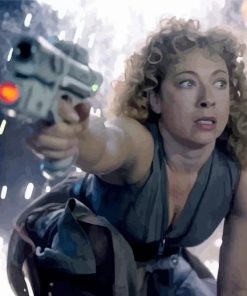 River Song Doctor Who Diamond Painting