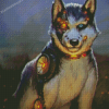 Robot Dog Animal Diamond Painting