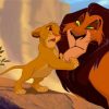 Simba And Scar The Lion King Diamond Painting