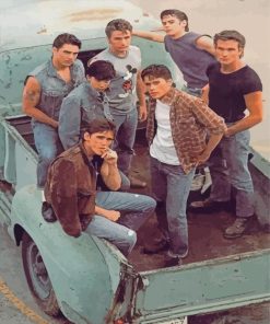 The Outsiders Actors Diamond Painting