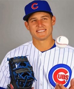 Anthony Rizzo Cubs Player Diamond Painting