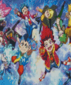 Beyblade Manga Anime Characters Diamond Painting