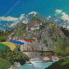 Bhutan Paro Taktsang Diamond painting