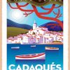 Cadaques Spain Poster Diamond Painting