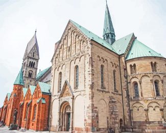 Denmark Ribe Cathedral Diamond Painting
