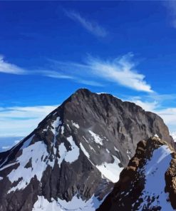 Eiger Summit Landscape Diamond Painting