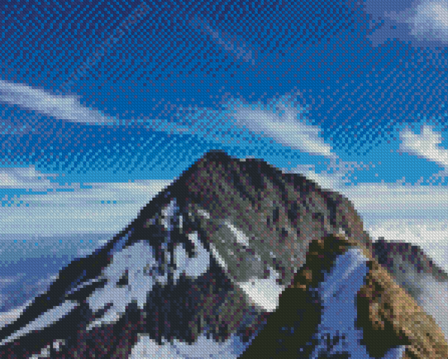 Eiger Summit Landscape Diamond Painting