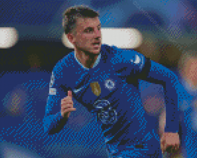 Football Player Mason Mount Diamond Painting