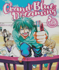 Grand Blue Dreaming Poster Diamond Painting