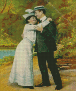 Vintage Victorian Love Diamond Painting