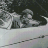 James Dean In A Car Diamond Painting