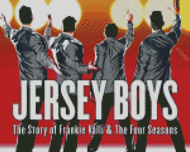 Jersey Boys Poster Diamond Painting