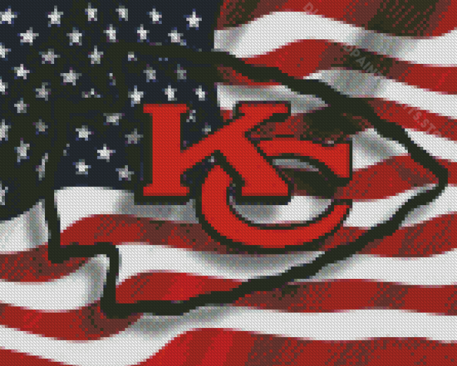 Kansas City Chiefs Logo Diamond Painting