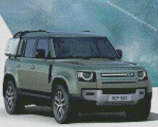 Land Rover Defender Diamond Painting