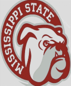 MSU Bulldogs Logo Diamond Painting