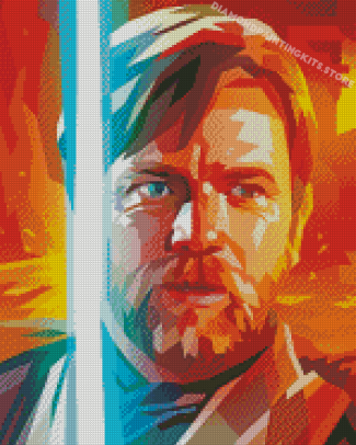 Obi Wan Kenobi Diamond Painting