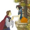 Romantic Snow White And Prince Charming Diamond Painting