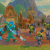 Skylanders Video Game Diamond Painting