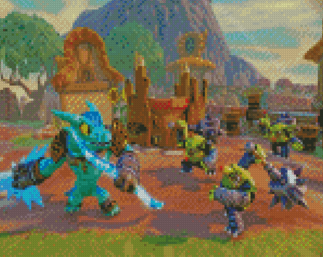 Skylanders Video Game Diamond Painting