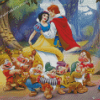Snow White And Prince Charming Dancing Diamond Painting