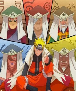 The Hokage Naruto Diamond painting