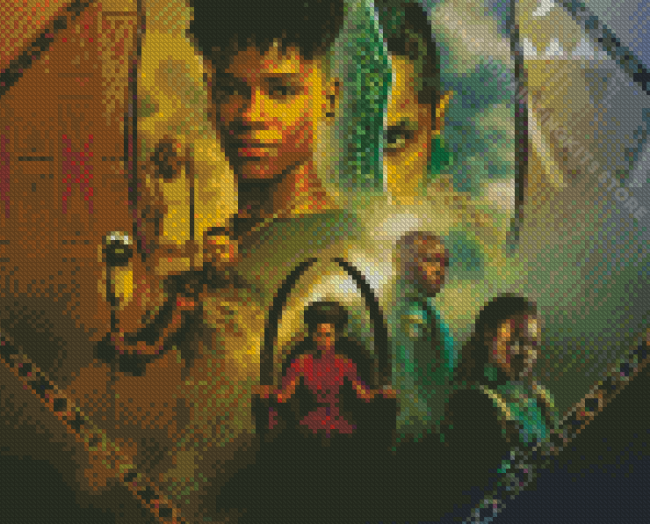 Wakanda Forever Marvel Movie Diamond Painting