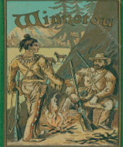 Winnetou Poster Art Diamond Painting