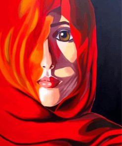 Aesthetic Arabic Woman Diamond Painting