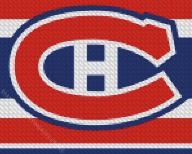 Canadien Montreal Logo Diamond Painting