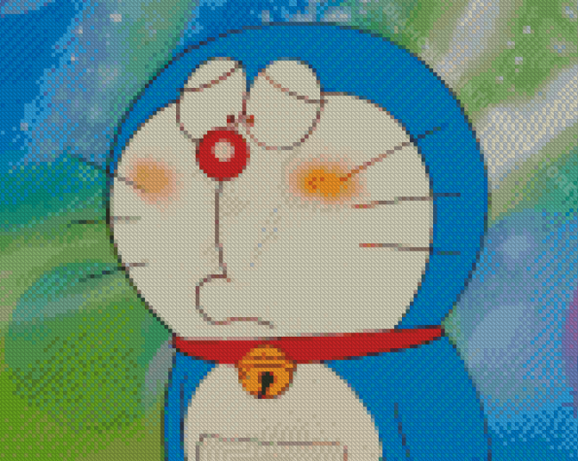 Cool Doraemon Diamond Painting