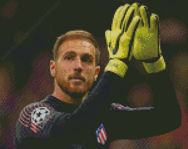 Cool Goalkeeper Jan Oblak Diamond Painting