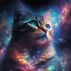 Galaxy Cat Diamond Painting
