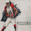 Larry Fitzgerald Poster Diamond Painting