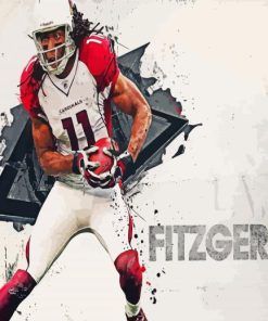 Larry Fitzgerald Poster Diamond Painting