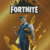 Midas Fortnite Game Poster Diamond Painting