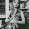 Monochrome Susan Dey Diamond painting