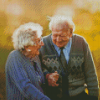 Old Couple In Love Diamond Painting