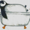 Penguin In Bathroom Diamond Painting