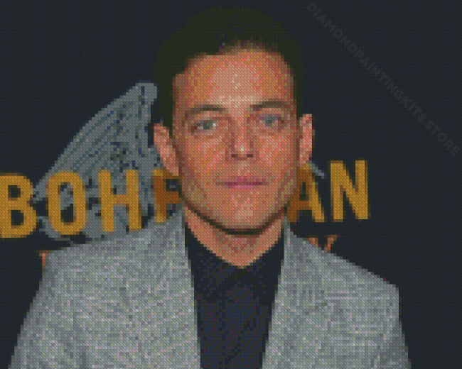 Rami Malek American Actor Diamond Painting