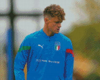 The Itallian Footballer Scalvini Giorgio Diamond Painting