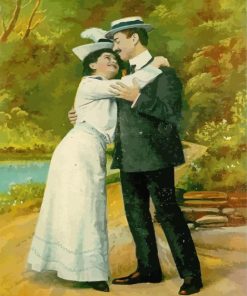 Vintage Victorian Love Diamond Painting