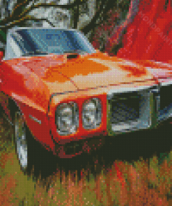 1969 Pontiac Firebird Car Art Diamond Painting