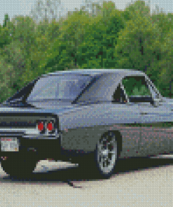 68 Charger Diamond Painting