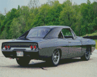 68 Charger Diamond Painting