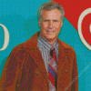 American Actor Will Ferrell Diamond Painting