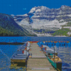 Cameron Lake Dock Diamond Painting
