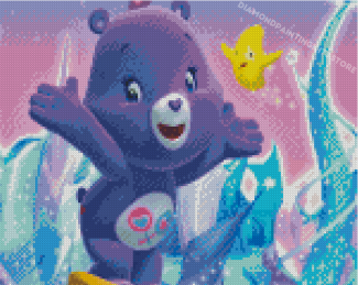 Care Bears Share Bear Diamond Painting