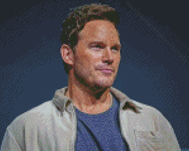 Chris Pratt Diamond Painting